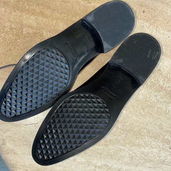 AEROSOLES oxfords grey leather, 2 tone patent leather/suede, tie. Sharp! 9 NWOT - Picture 8 of 17